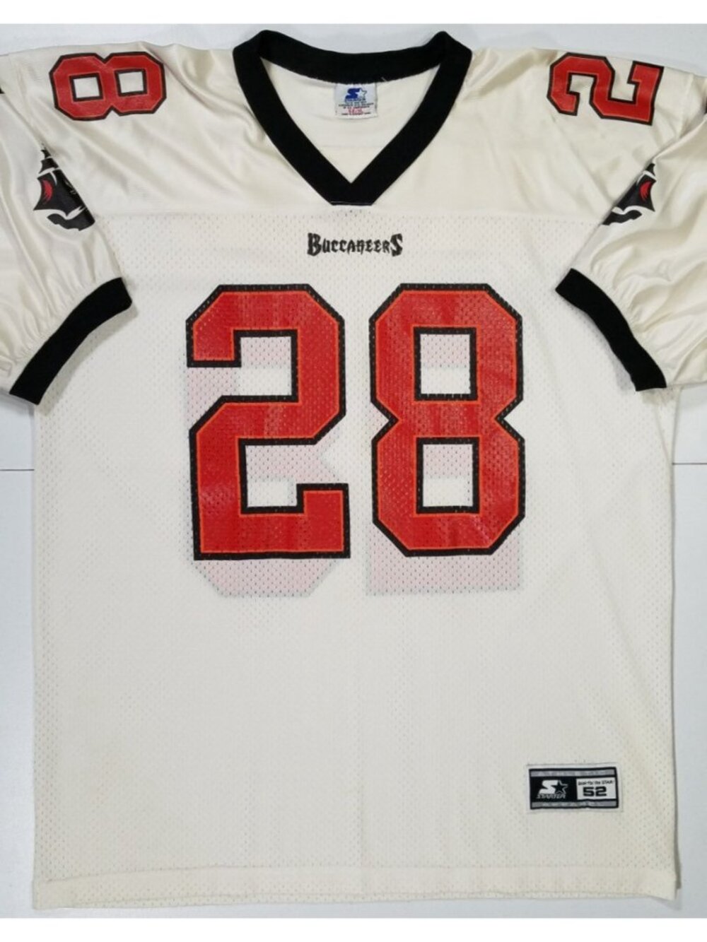 Tampa Bay Buccaneers Warrick Dunn #28 Vtg 1998 Starter Football Jersey Men's XL